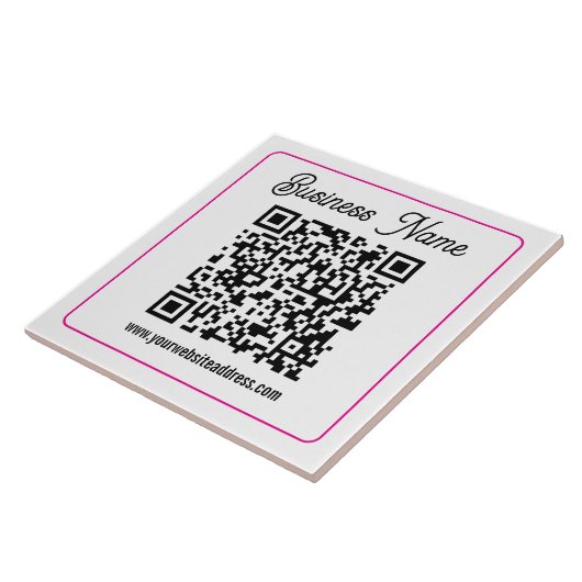 Carreau Créez instantanément un code QR scannable pour vot (Côté)