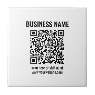 Carreau Créez votre propre code QR   Transparent