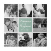 Carreau Créez votre propre collection photo Mariage Monogr (Devant)