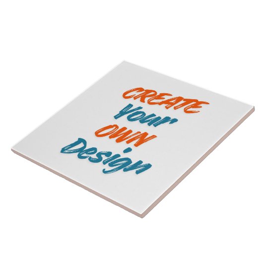 Carreau Créez Votre Propre Dessin (Côté)