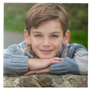 Carreau Créez Votre Propre Photo De Fils Personnalisée Dou