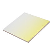 Carreau Crème au gradient de verticale de jaune de cadmium (Côté)