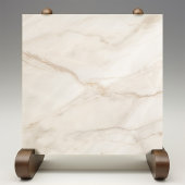 Carreau Crème Chaude Elégance Faux Marbre Luxe