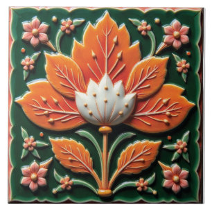 Carreau Crème d'Orange Flora