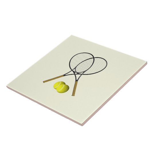 Carreau Crème double de tennis (Côté)