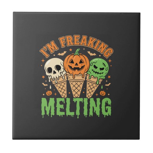 Carreau Crème Glacée Fondante Halloween (Devant)
