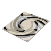 Carreau Crème noire et gris (Côté)