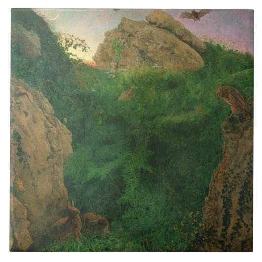 Carreau Crépuscule (huile) (Devant)