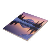 Carreau Crépuscule, Tarn et croissant de lune (Côté)