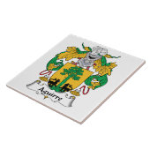 Carreau Crête de famille d'Aguirre (Côté)