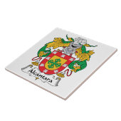 Carreau Crête de famille d'Alcantara (Côté)