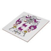 Carreau Crête de famille de Cabral (Côté)