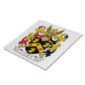 Carreau Crête de famille de Cory (irlandaise) (Côté)