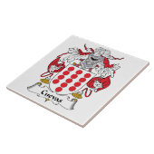 Carreau Crête de famille de Cuevas (Côté)