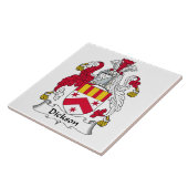 Carreau Crête de famille de Dickson (Côté)