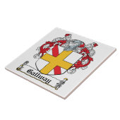 Carreau Crête de famille de Gallway (Côté)