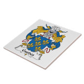 Carreau Crête de famille de Guedes (Côté)