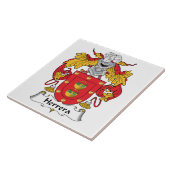 Carreau Crête de famille de Herrera (Côté)