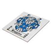 Carreau Crête de famille de Huggins (Côté)