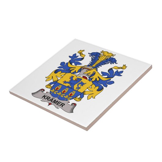 Carreau Crête de famille de Kramer (Côté)