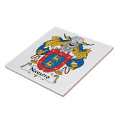 Carreau Crête de famille de Navarro (Côté)