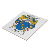 Carreau Crête de famille de Paiva (Côté)