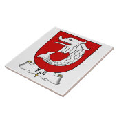 Carreau Crête de famille d'Egli (Côté)