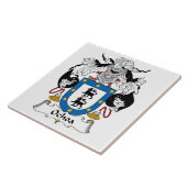 Carreau Crête de famille d'Ochoa (Côté)