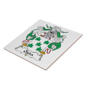 Carreau Crête de famille d'Ojeda (Côté)