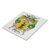 Carreau Crête de famille d'Olivera (Côté)