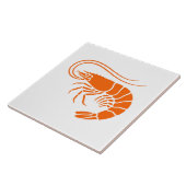 Carreau Crevette orange (Côté)