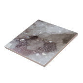 Carreau Cristal d'argent et de quartz (Côté)