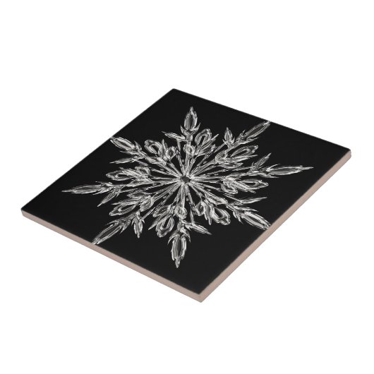 Carreau Cristal glacé noir (Côté)