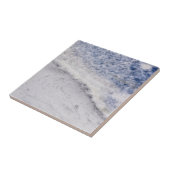 Carreau Cristal Zen bleu Calcite quartz moderne Imprimer (Côté)