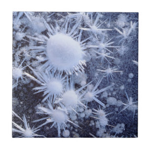 Carreau Cristaux de glace dans la Sierra