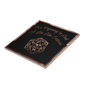 Carreau Critère RPG | Jeu de plateau Imaginaire en cuivre (Côté)