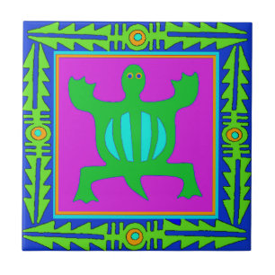 Carreau Crocodile Adinkra africain - Adaptabilité