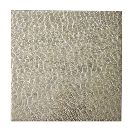 Carreau Crocodile Tan Motif en cuir (Devant)