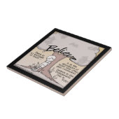 Carreau Croire l'arbre (Côté)