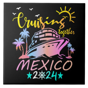 Carreau Croisière de famille au Mexique