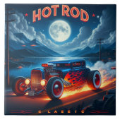 Carreau Croisière sous le clair de lune dans une canne cha (Devant)