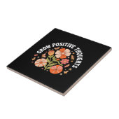 Carreau Croissance des pensées positives - Inspirationnel  (Côté)