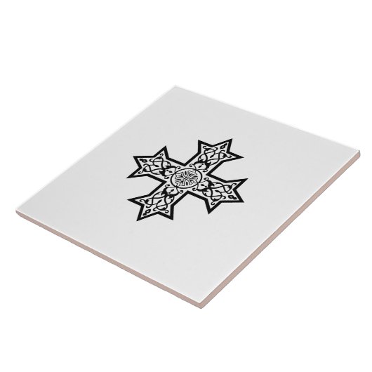 Carreau Croix copte (Côté)