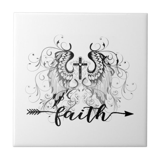 Carreau Croix de foi (Devant)