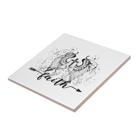 Carreau Croix de foi (Côté)