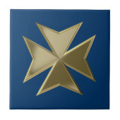 Carreau Croix maltaise (Devant)