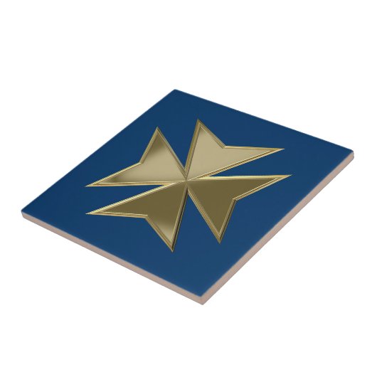 Carreau Croix maltaise (Côté)