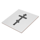Carreau Croix orthodoxe (Côté)