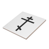 Carreau Croix orthodoxe russe (Côté)