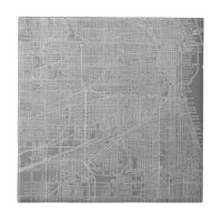 Croquis de Chicago City Map